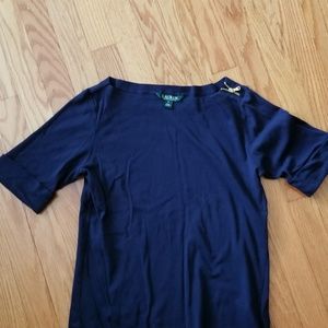 Ralph Lauren boat neck top